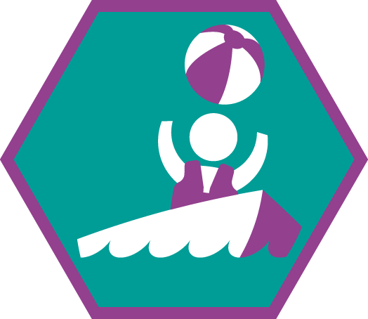 Insigne Water Sport & Spel Niveau 3